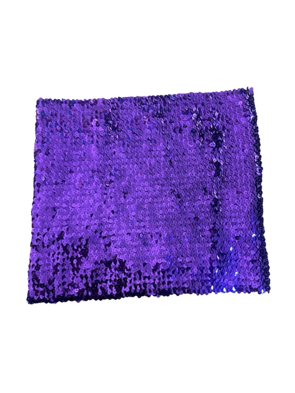 One size Purple Sequin top